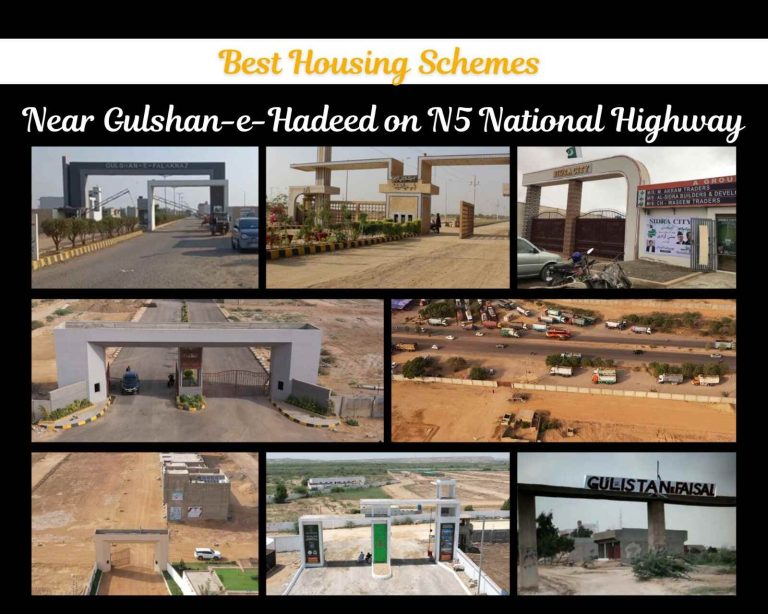 Best Housing Schemes Near Gulshan-e-Hadeed on N5 National Highway