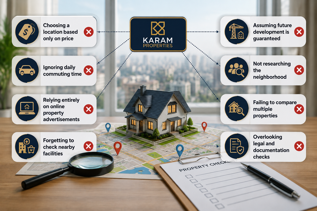 Choosing The Right Location For Your Home 2 Common Mistakes to Avoid When Choosing a Home Location