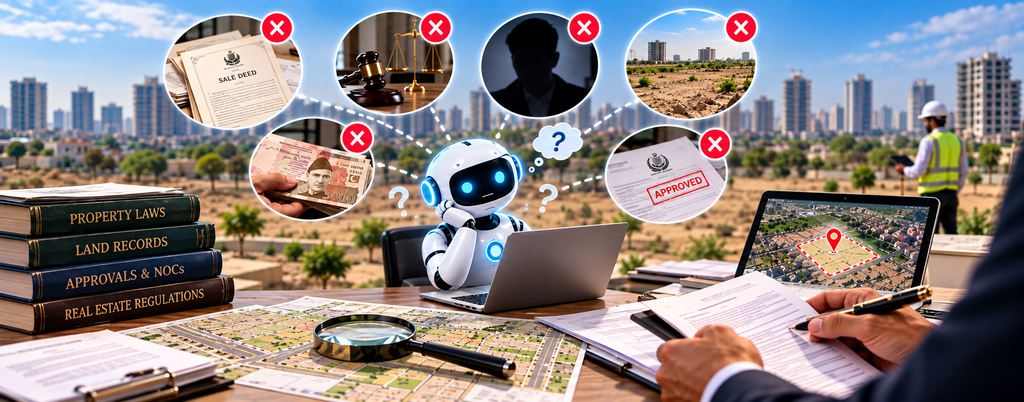 Buying a Plot in Karachi? Here’s How AI Can Help You Make a Smarter Decision 3 What AI Can’t Tell You About a Plot